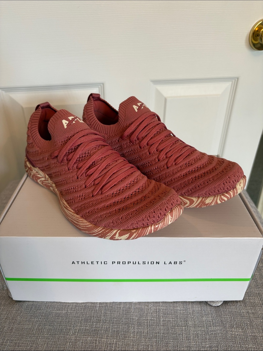 APL Women’s TechLoom Wave Sneakers — Cedar/Pristine/Marble